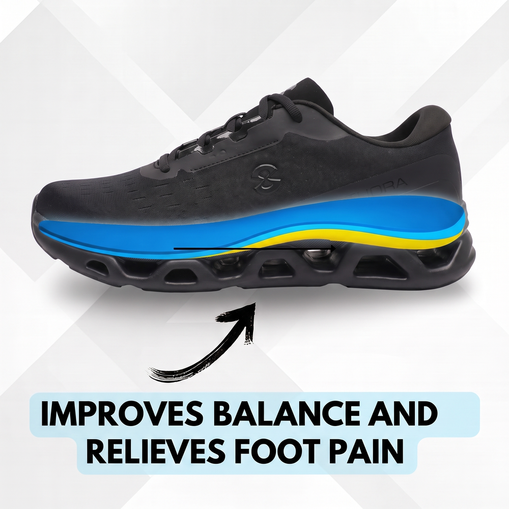 Orthora™ Fly — 12-Hour Shift Shoes for All-Day Foot, Knee & Back Pain Relief (BOGO)