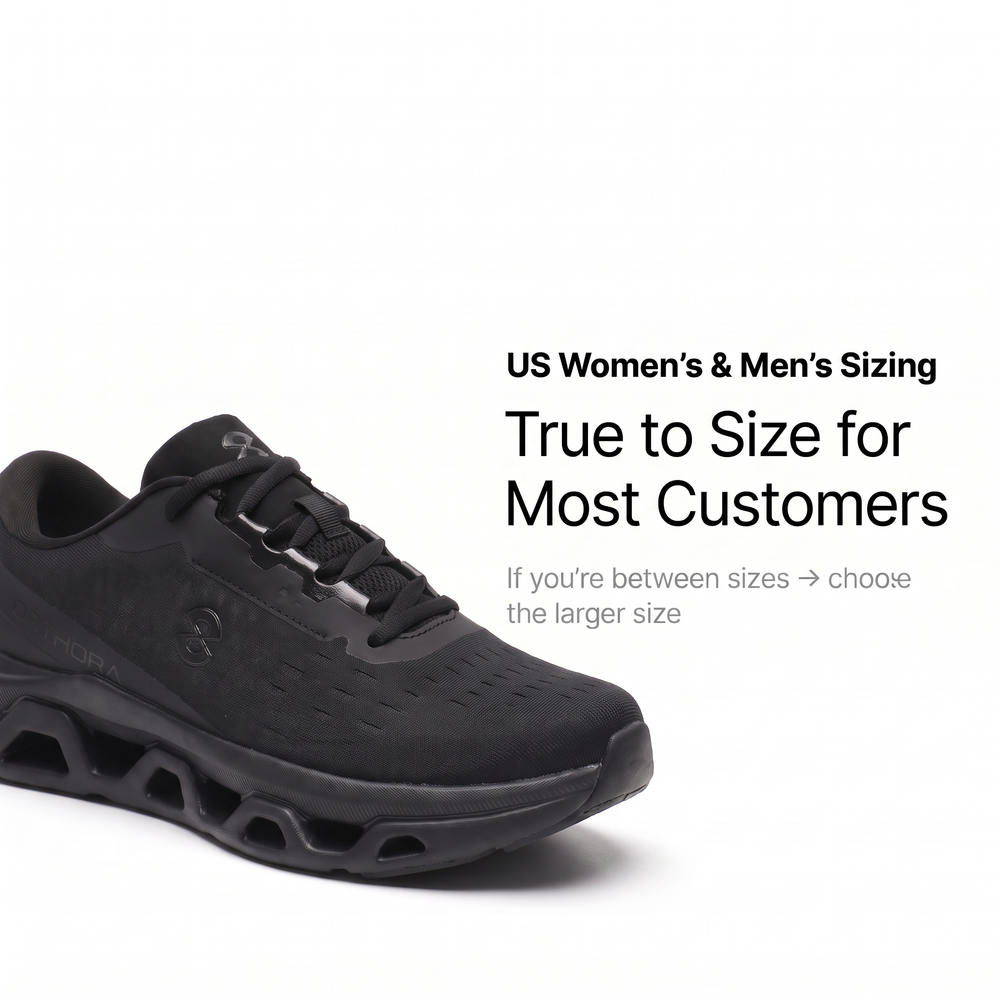 Orthora™ Fly — 12-Hour Shift Shoes for All-Day Foot, Knee & Back Pain Relief (BOGO)