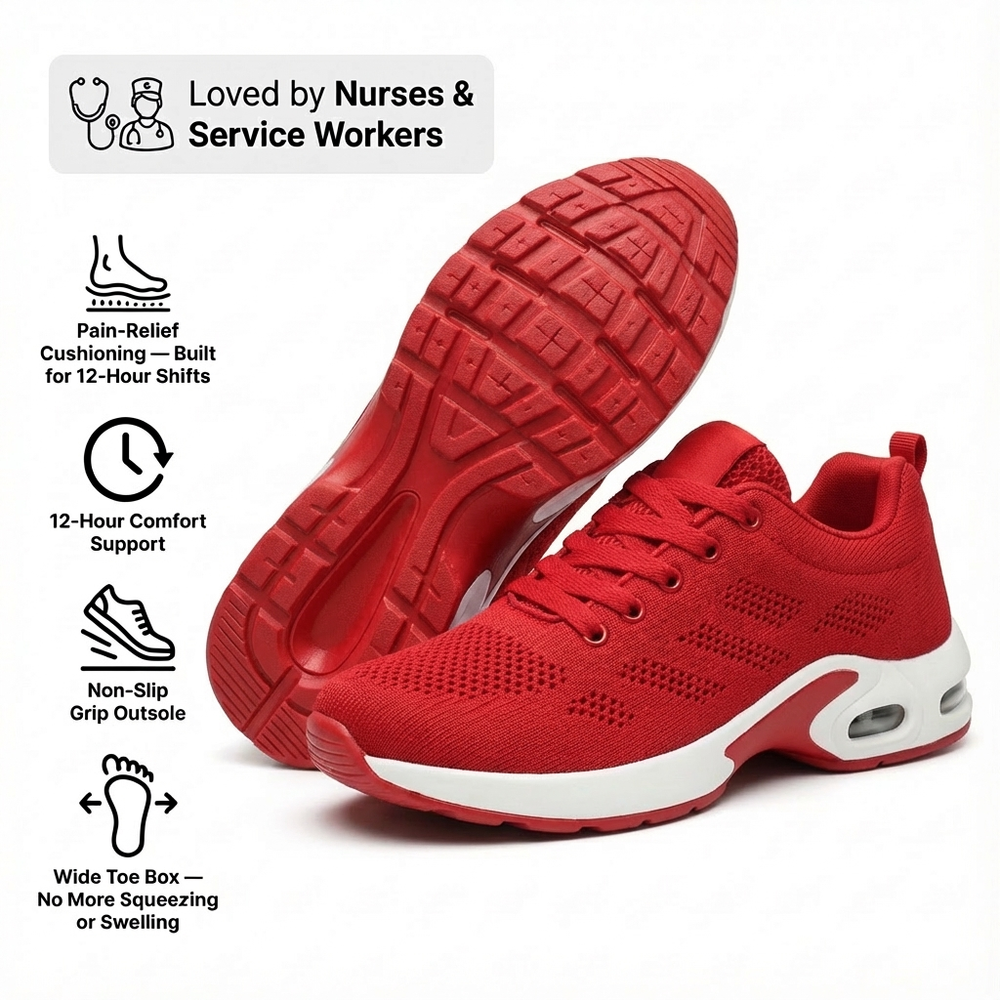 Orthora™ Pro — 12-Hour Shift Shoes for All-Day Foot, Knee & Back Pain Relief [Mother's Day Sale]