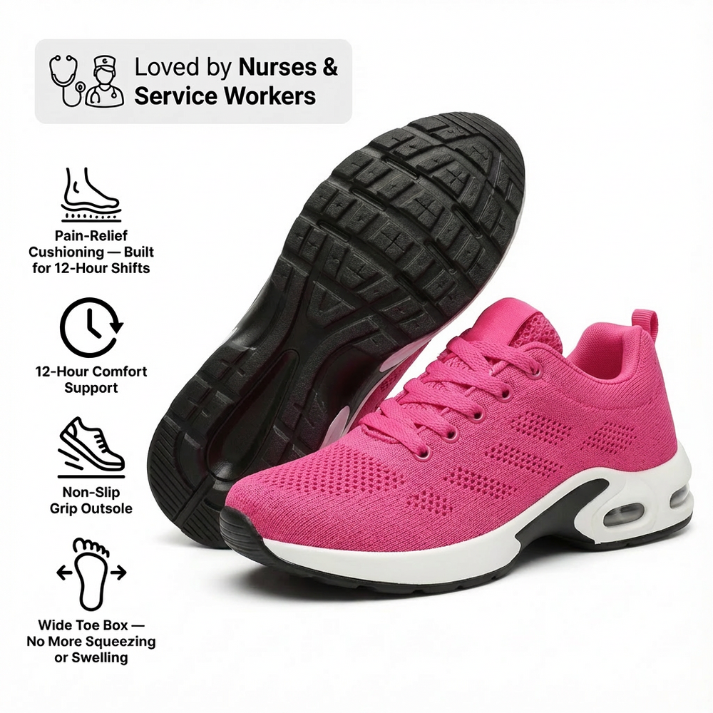 Orthora™ Pro — 12-Hour Shift Shoes for All-Day Foot, Knee & Back Pain Relief [Mother's Day Sale]