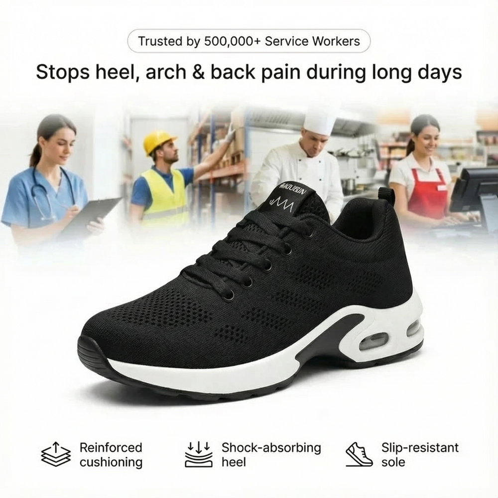 Orthora™ Pro — 12-Hour Shift Shoes for All-Day Foot, Knee & Back Pain Relief [Mother's Day Sale]