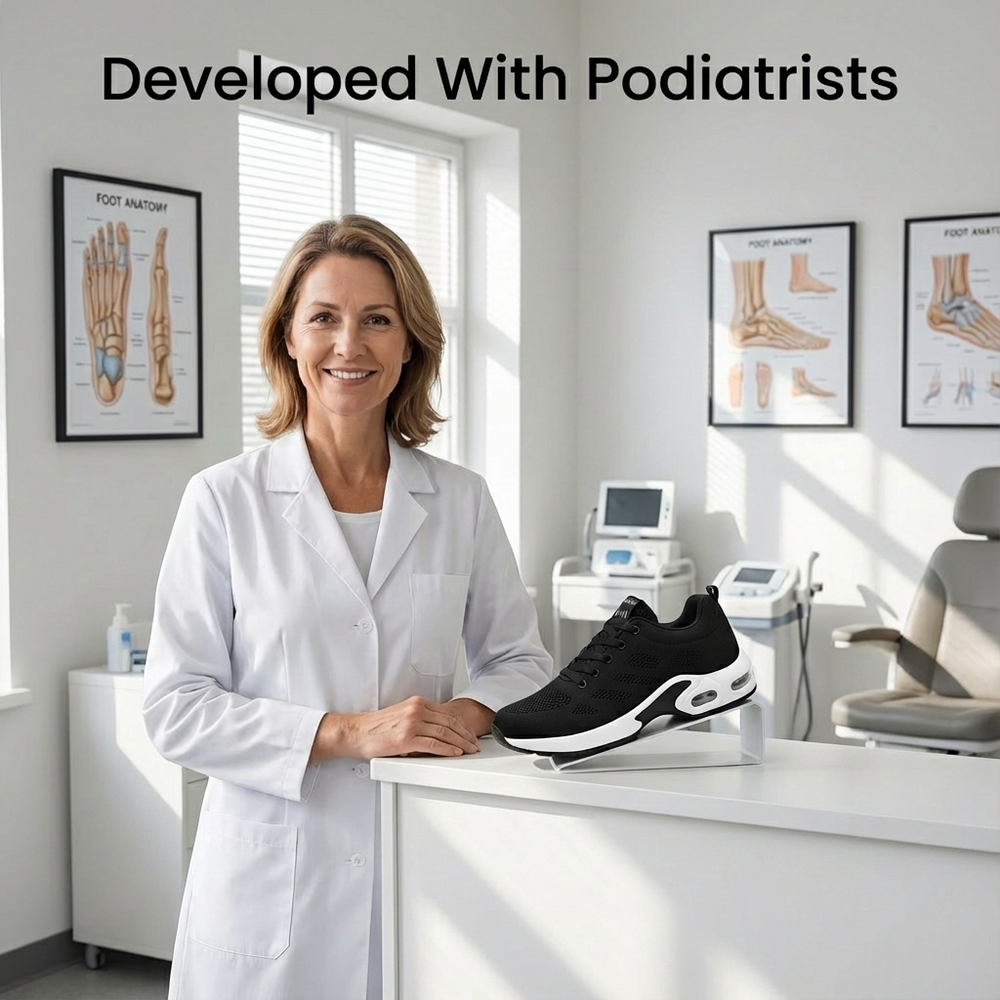 Orthora™ Pro — 12-Hour Shift Shoes for All-Day Foot, Knee & Back Pain Relief [Mother's Day Sale]