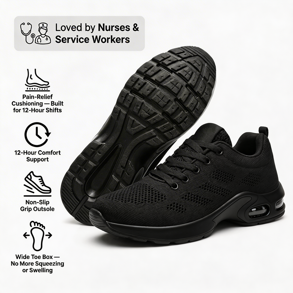 Orthora™ Pro — 12-Hour Shift Shoes for All-Day Foot, Knee & Back Pain Relief [Mother's Day Sale]